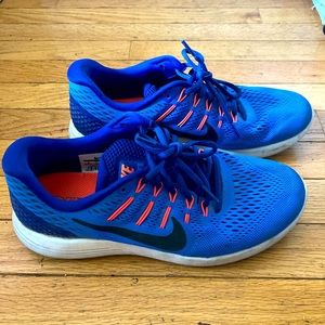 Nike Lunarglide 8 Men’s Running Shoe SZ 8 Blue